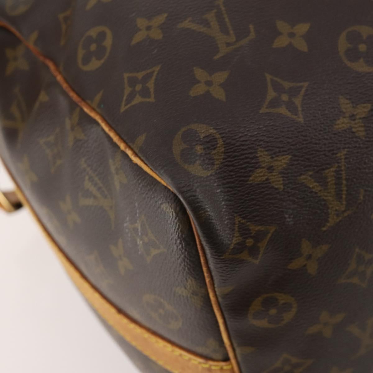 LOUIS VUITTON Monogram Keepall Bandouliere 50 Boston Bag M41416 LV Auth 182846