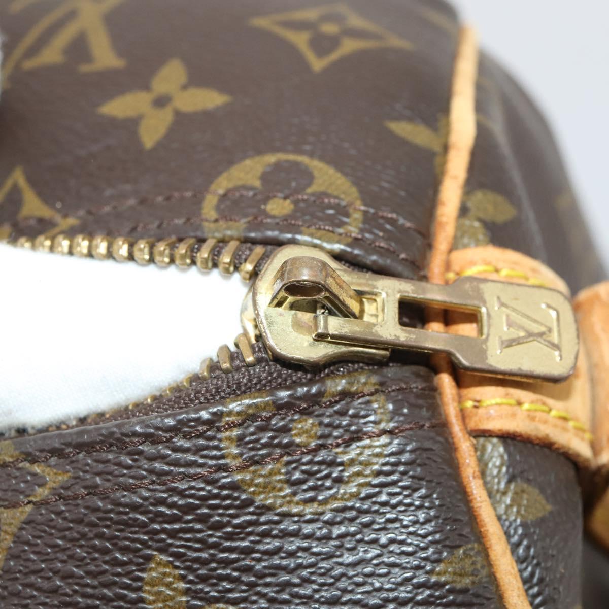 LOUIS VUITTON Monogram Keepall Bandouliere 50 Boston Bag M41416 LV Auth 182846