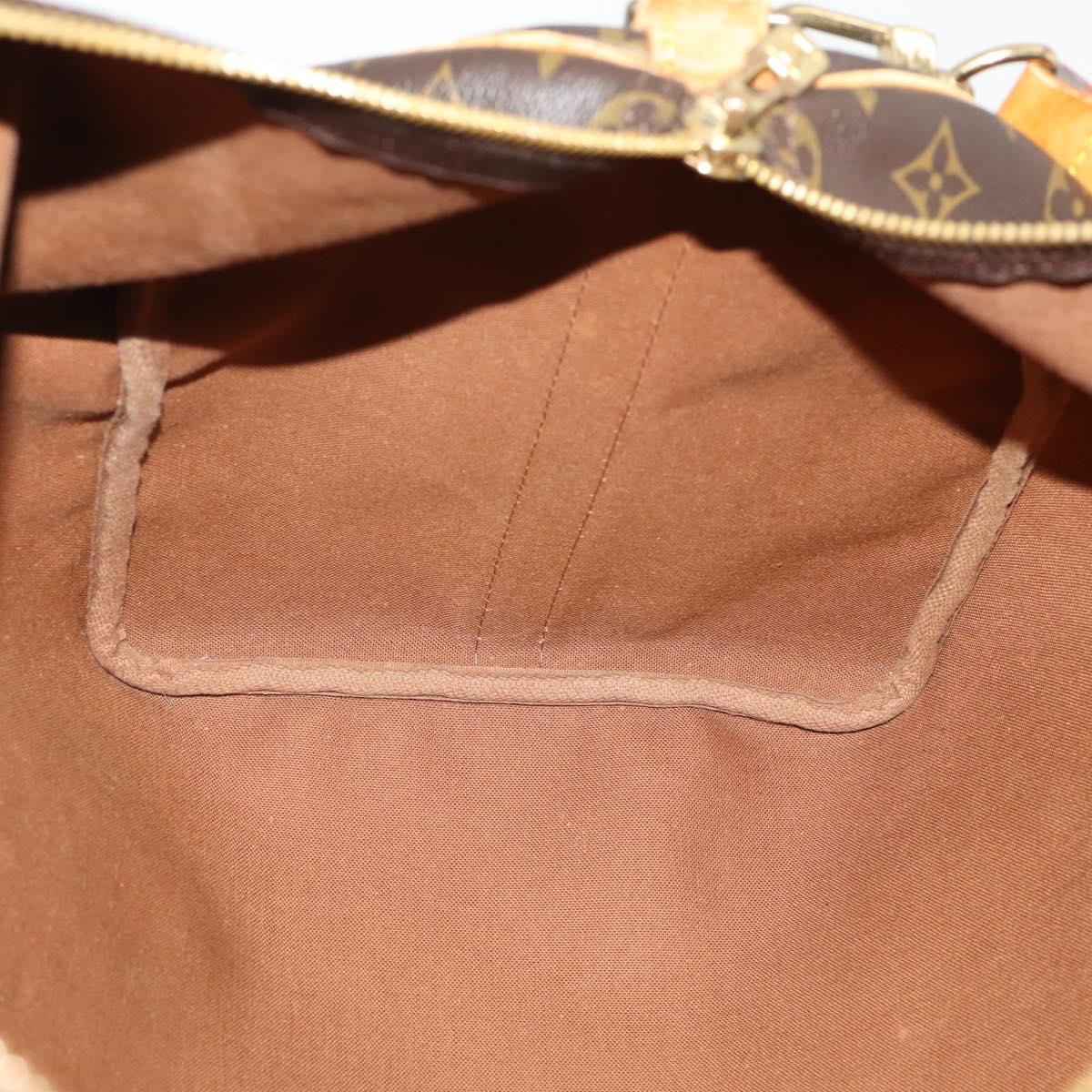 LOUIS VUITTON Monogram Keepall Bandouliere 50 Boston Bag M41416 LV Auth 182846