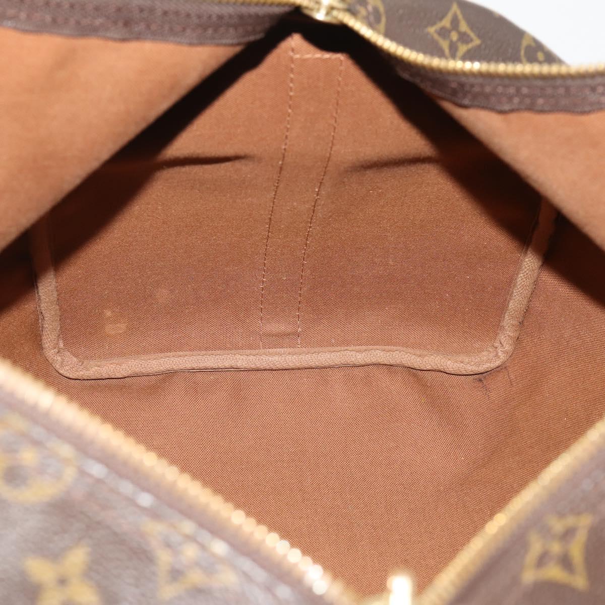 LOUIS VUITTON Monogram Keepall Bandouliere 50 Boston Bag M41416 LV Auth 182846