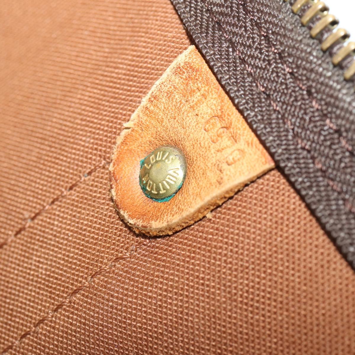 LOUIS VUITTON Monogram Keepall Bandouliere 50 Boston Bag M41416 LV Auth 182846