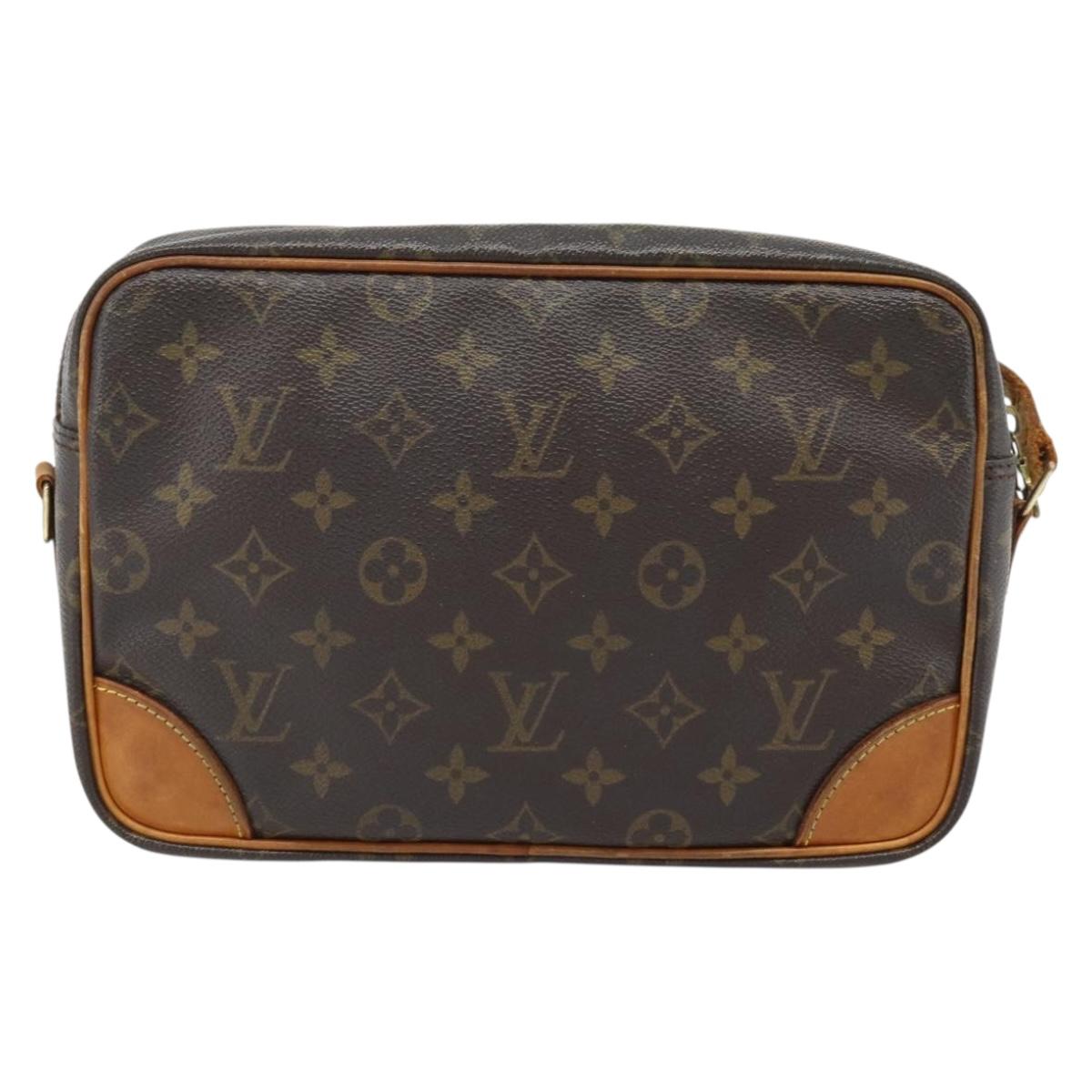 LOUIS VUITTON Monogram Trocadero 27 Shoulder Bag M51274 LV Auth 182848