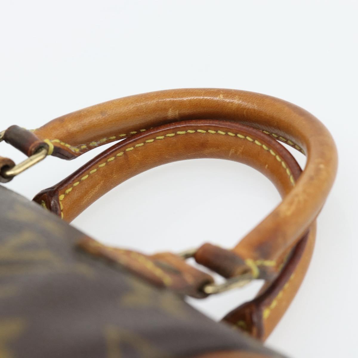 LOUIS VUITTON Monogram Mini Speedy Hand Bag M41534 LV Auth 182849