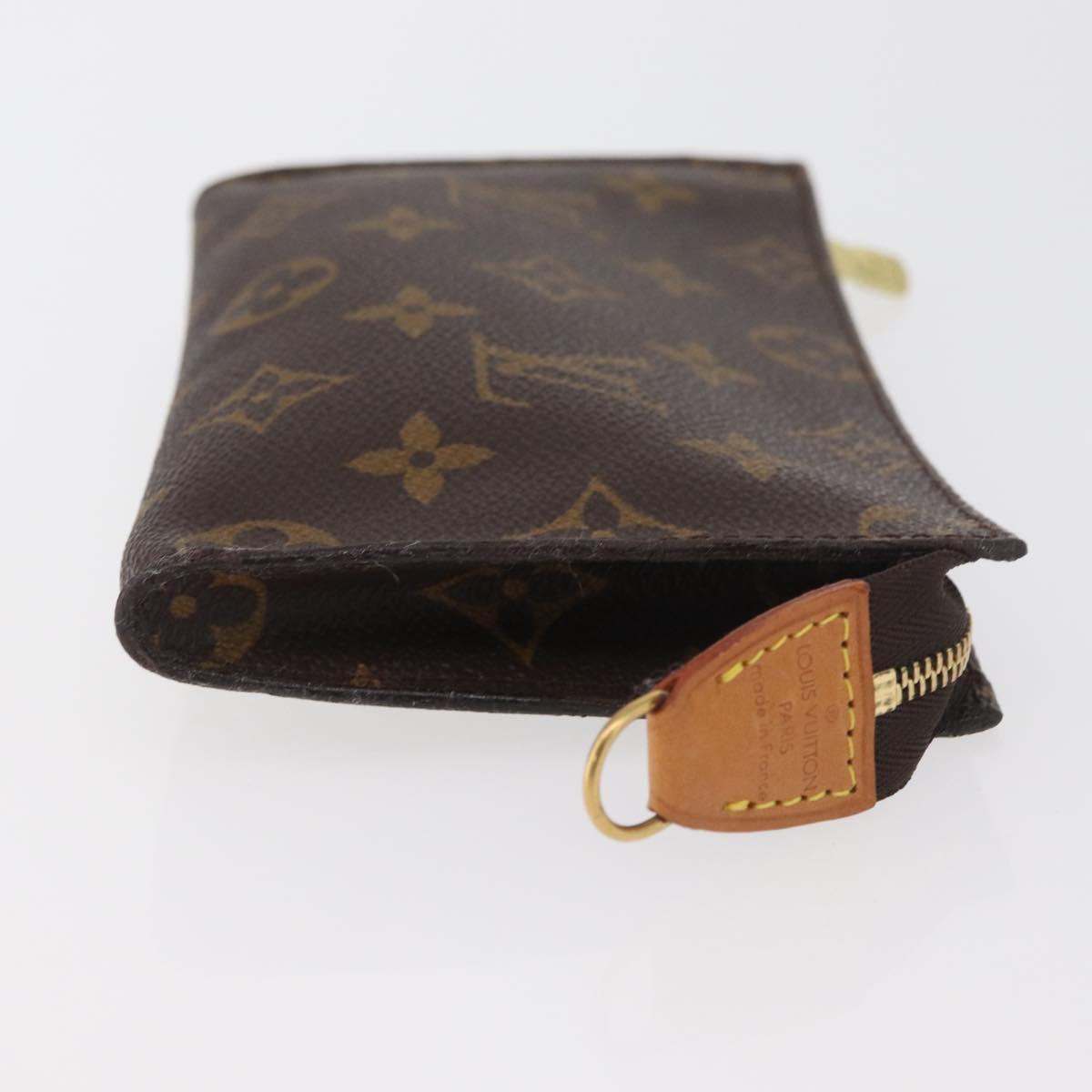 LOUIS VUITTON Monogram Bucket PM Accessory Pouch LV Auth 182850
