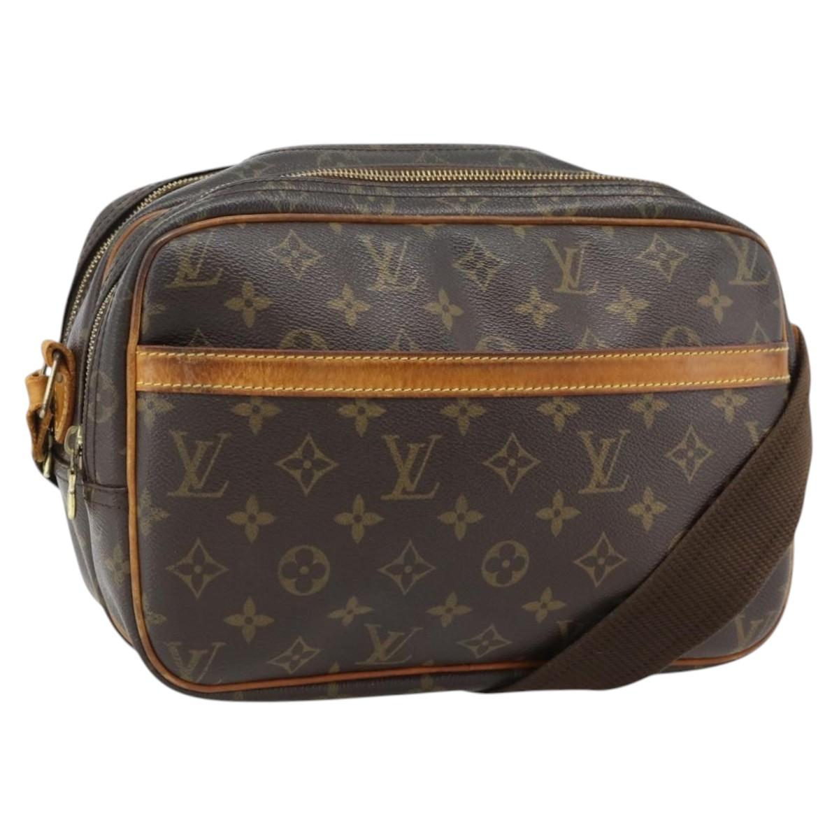 LOUIS VUITTON Monogram Reporter PM Shoulder Bag M45254 LV Auth 182851