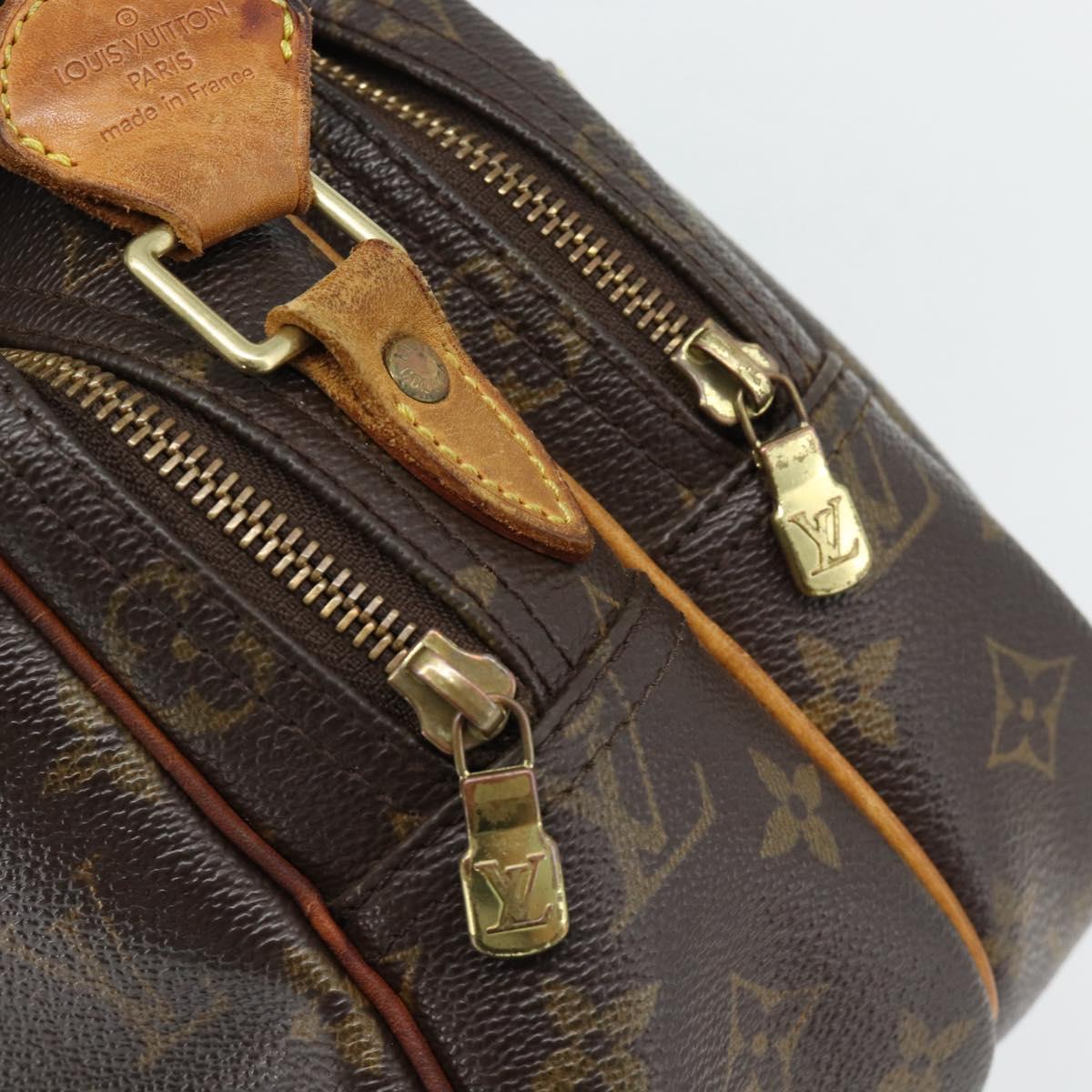 LOUIS VUITTON Monogram Reporter PM Shoulder Bag M45254 LV Auth 182852