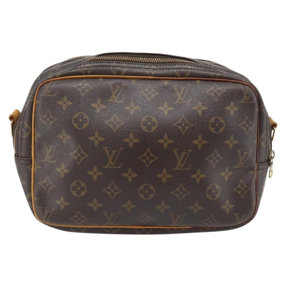 LOUIS VUITTON Monogram Reporter PM Shoulder Bag M45254 LV Auth 182852