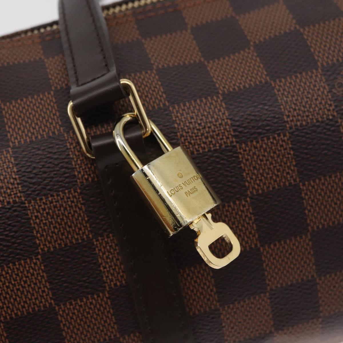 LOUIS VUITTON Damier Ebene Papillon 30 Hand Bag New Model N51303 Auth 182853SAV