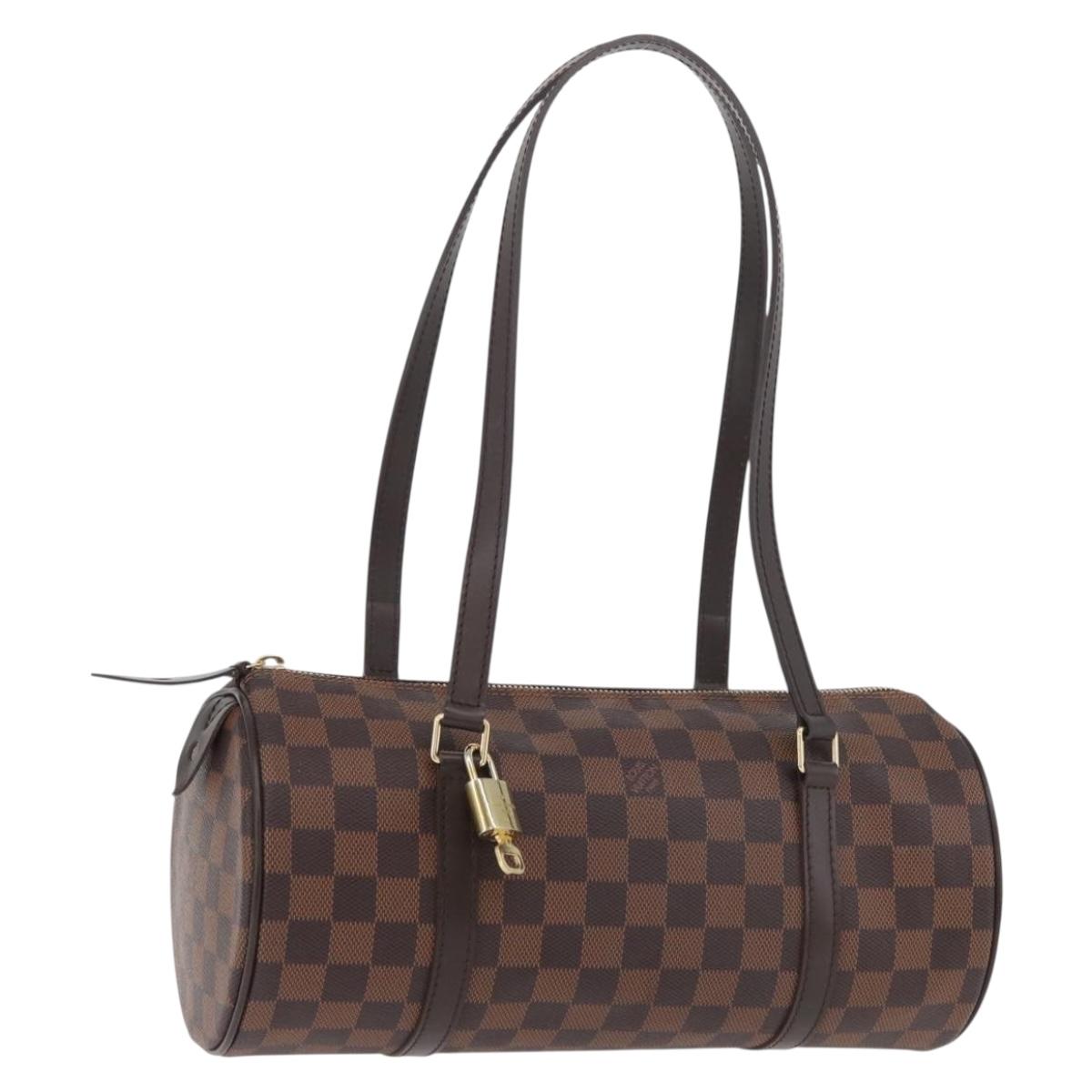 LOUIS VUITTON Damier Ebene Papillon 30 Hand Bag New Model N51303 Auth 182853SAV