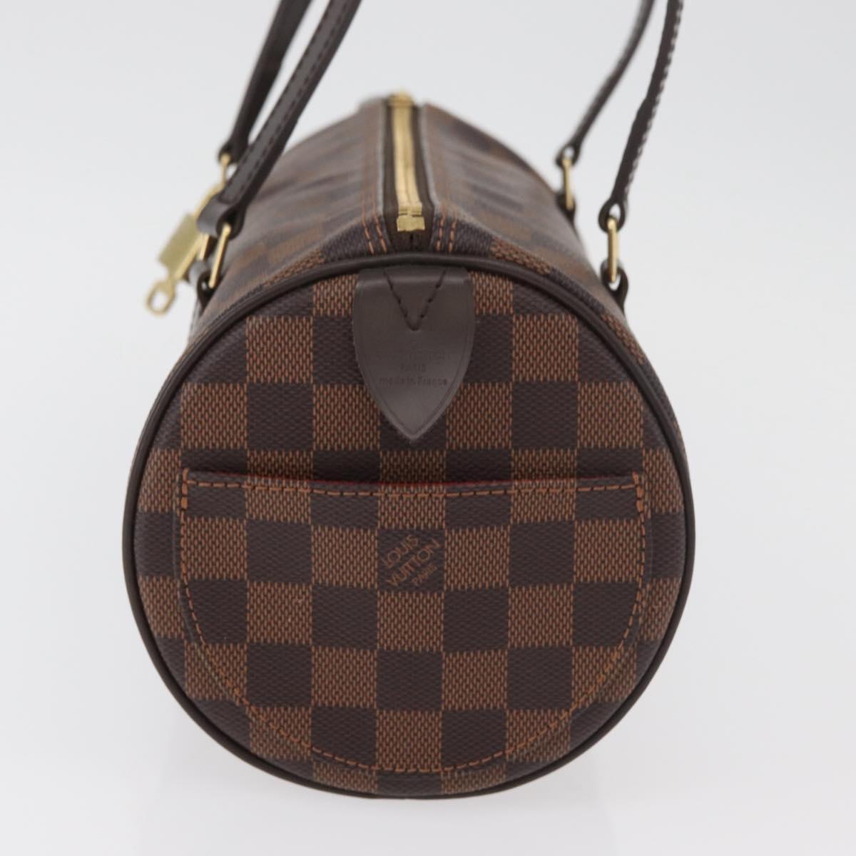 LOUIS VUITTON Damier Ebene Papillon 30 Hand Bag New Model N51303 Auth 182853SAV