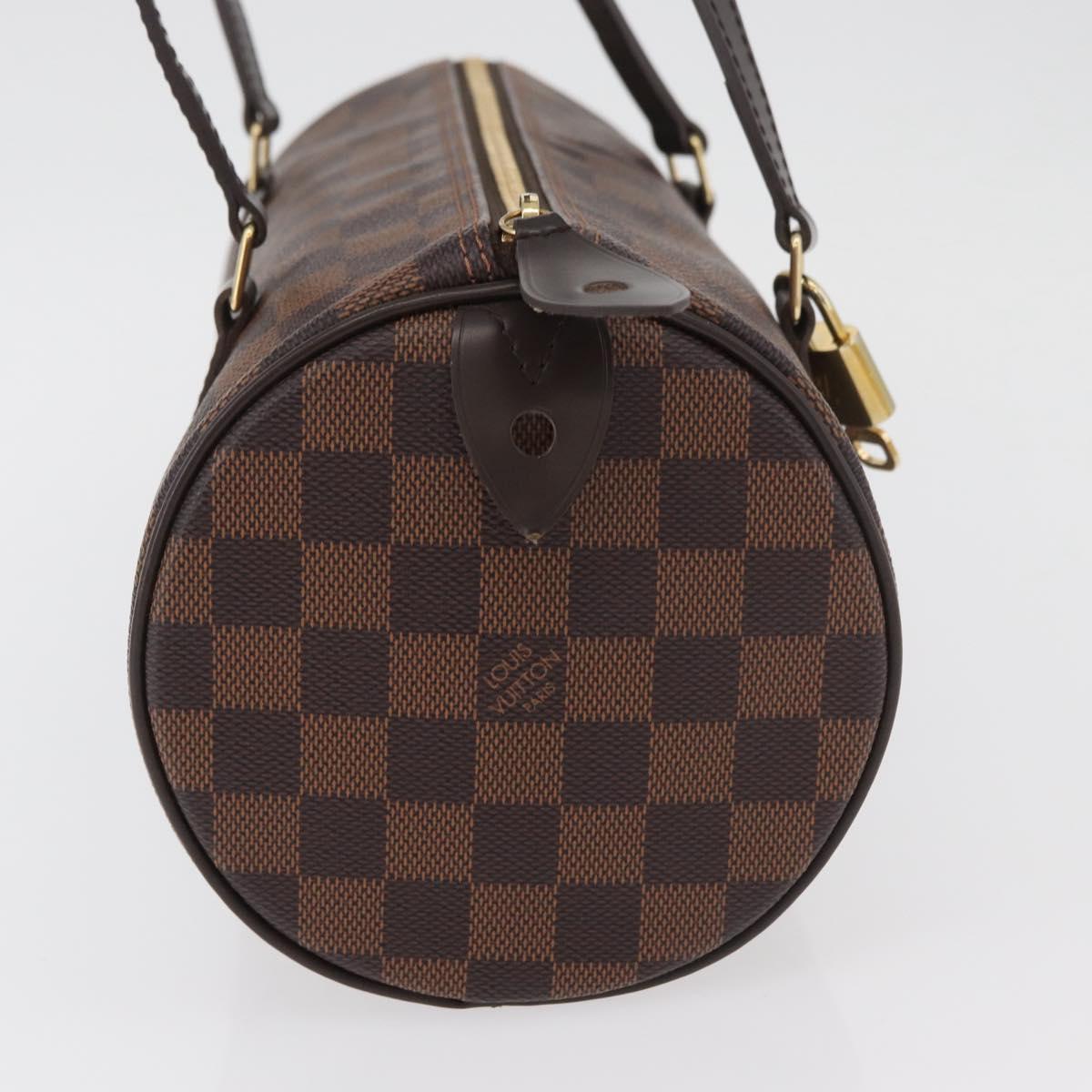 LOUIS VUITTON Damier Ebene Papillon 30 Hand Bag New Model N51303 Auth 182853SAV
