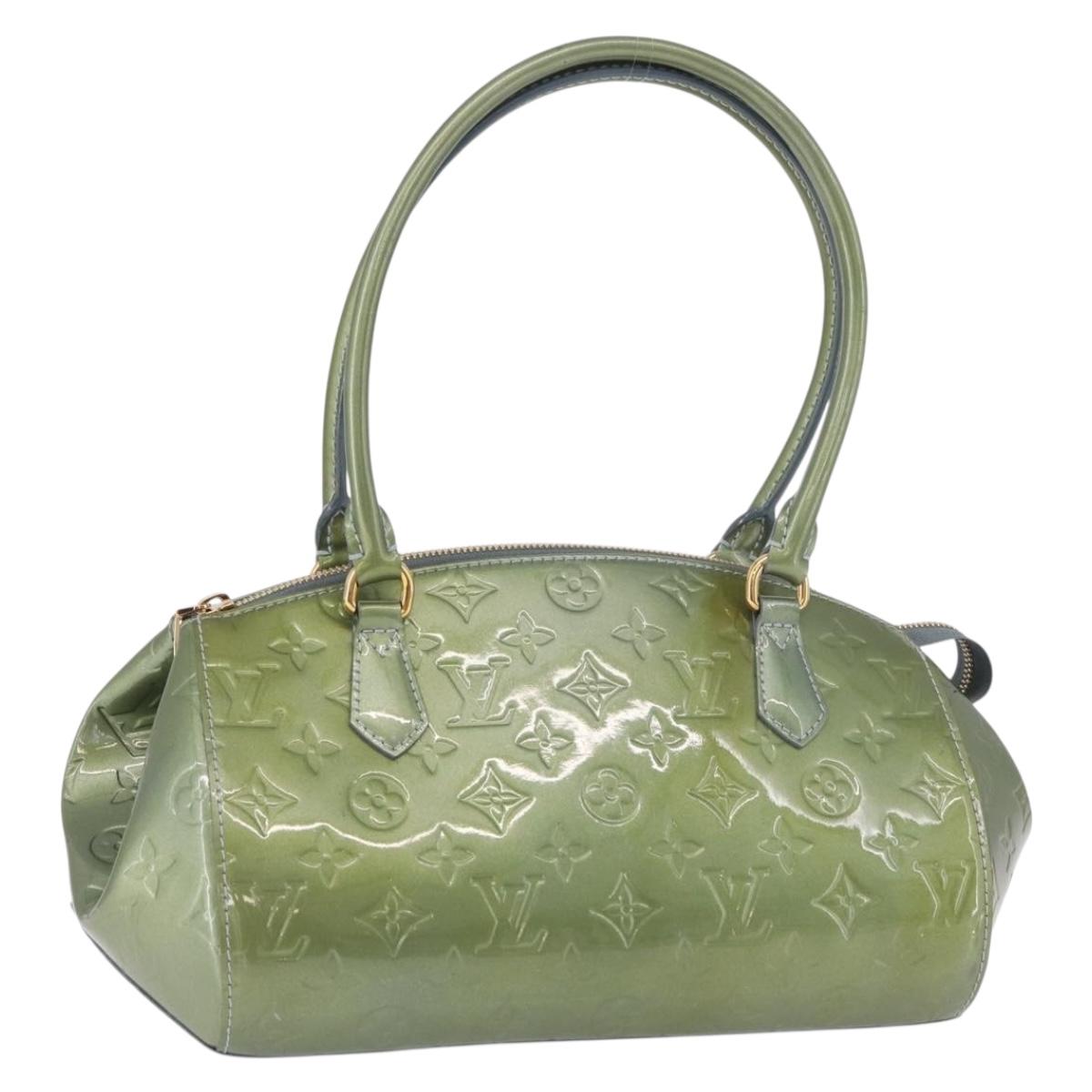 LOUIS VUITTON Monogram Vernis Sherwood PM Hand Bag Jivre M91561 LV Auth 182854A