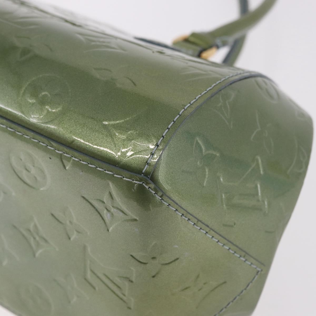 LOUIS VUITTON Monogram Vernis Sherwood PM Hand Bag Jivre M91561 LV Auth 182854A