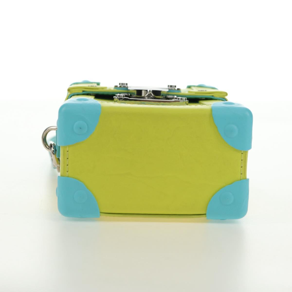 LOUIS VUITTON Monogram Playground Vertical Trunk Bag Yellow M82007 Auth 182888SM