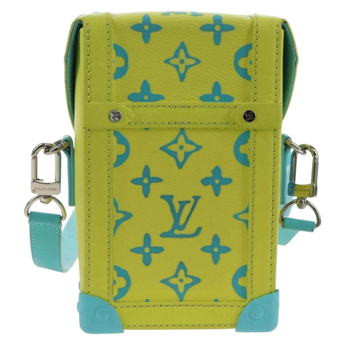 LOUIS VUITTON Monogram Playground Vertical Trunk Bag Yellow M82007 Auth 182888SM