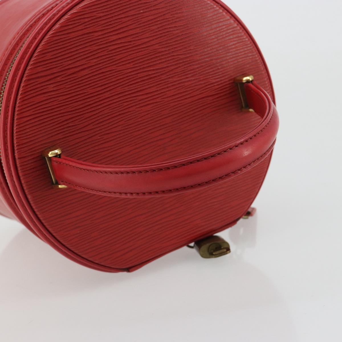 LOUIS VUITTON Epi Cannes Hand Bag Red M48037 LV Auth 182903A