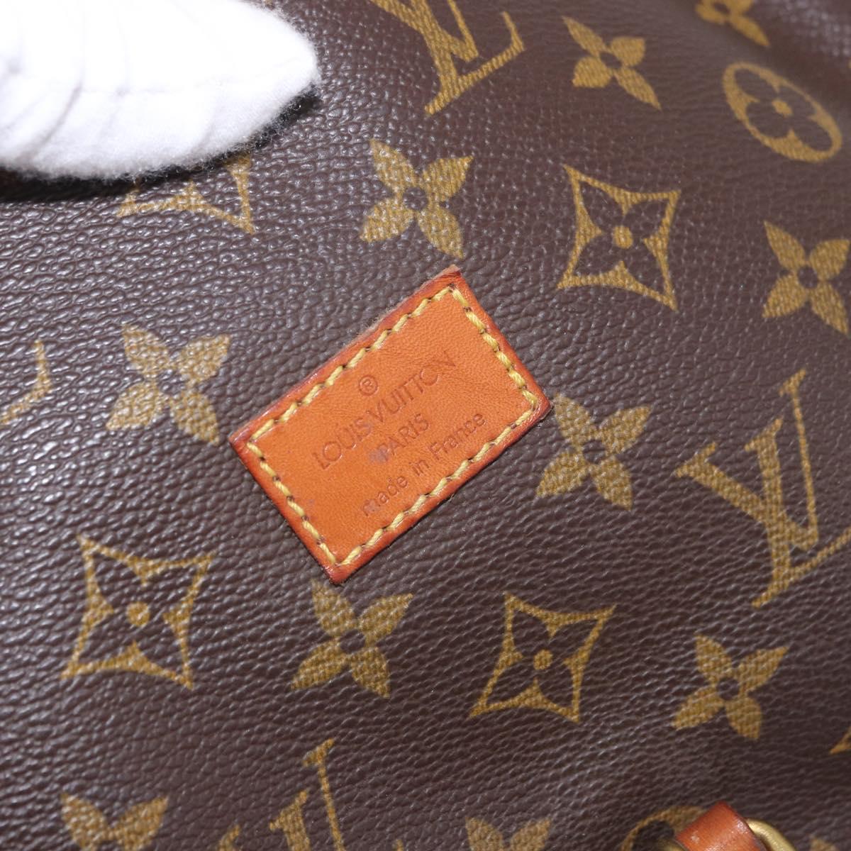 LOUIS VUITTON Monogram Saumur 30 Shoulder Bag M42256 LV Auth 182909A