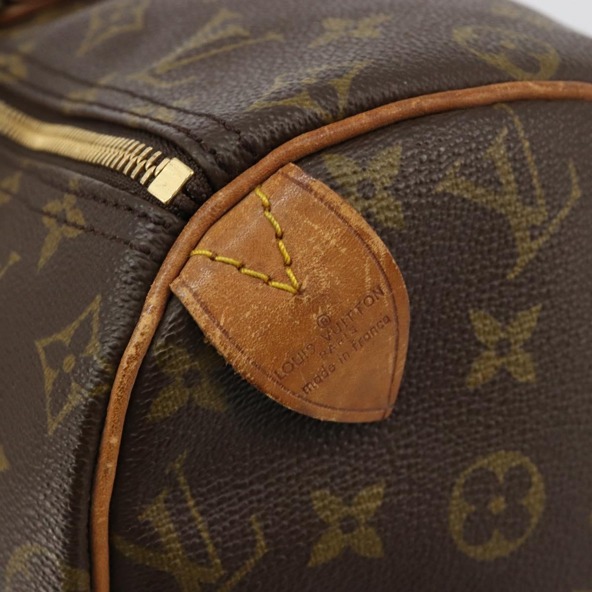 LOUIS VUITTON Monogram Speedy 40 Hand Bag M41522 LV Auth 182926A