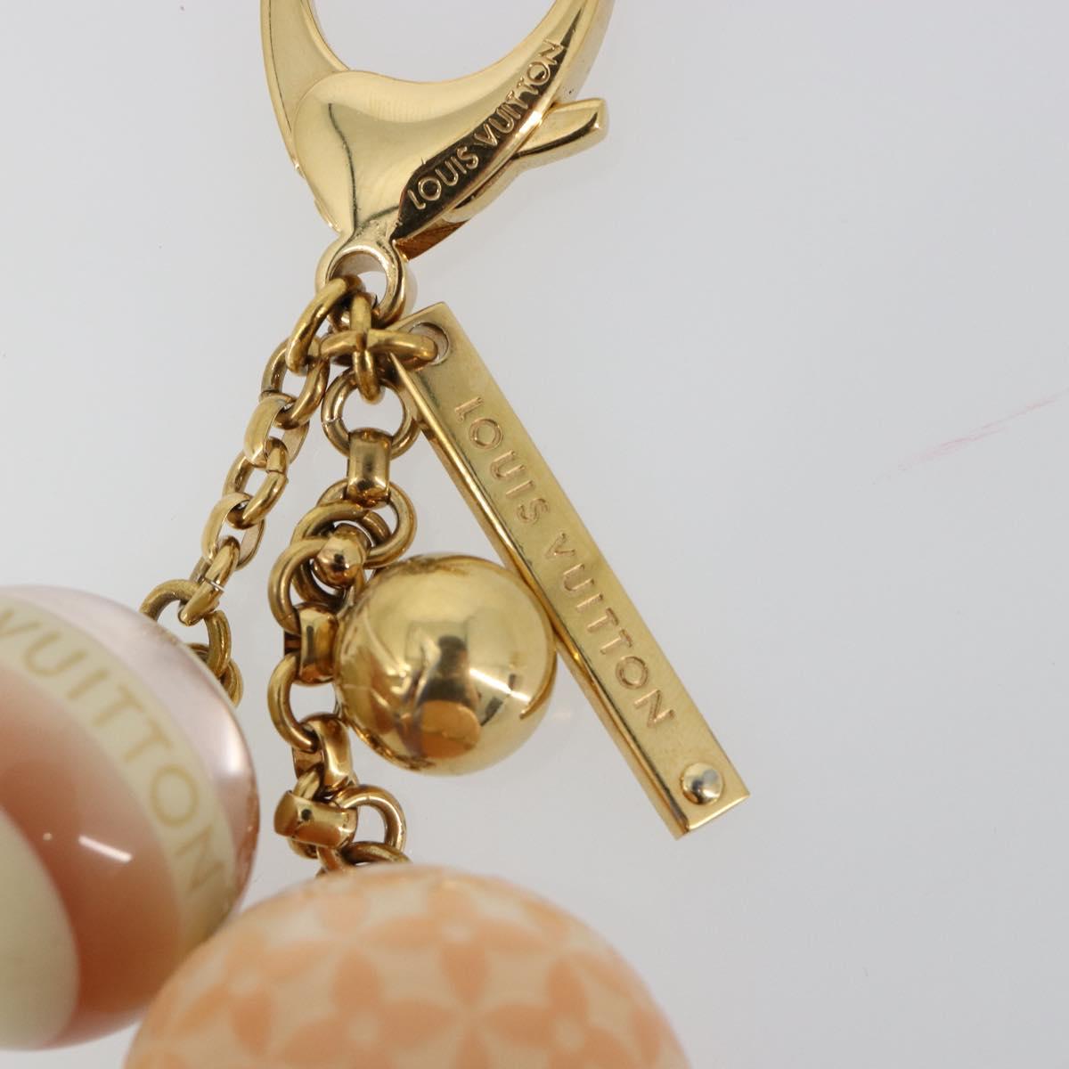 LOUIS VUITTON Bijoux Sac Mini Run Croisette Charm metal Gold M95507 Auth 182943M