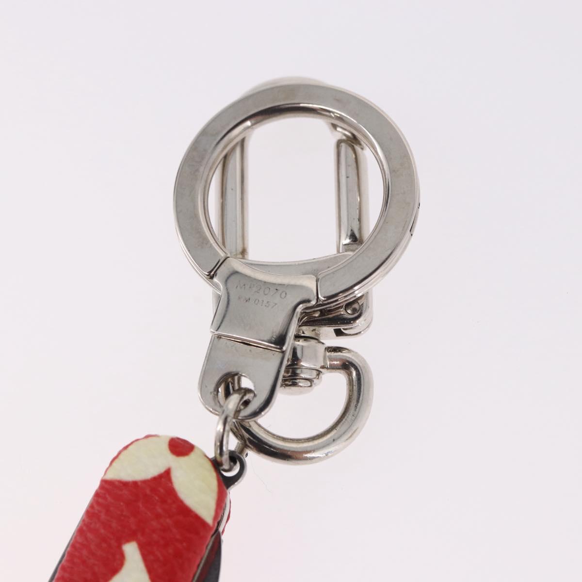 LOUIS VUITTON Monogram LV x Supreme Pocket Knife Key Chain MP2070 Auth 182946A