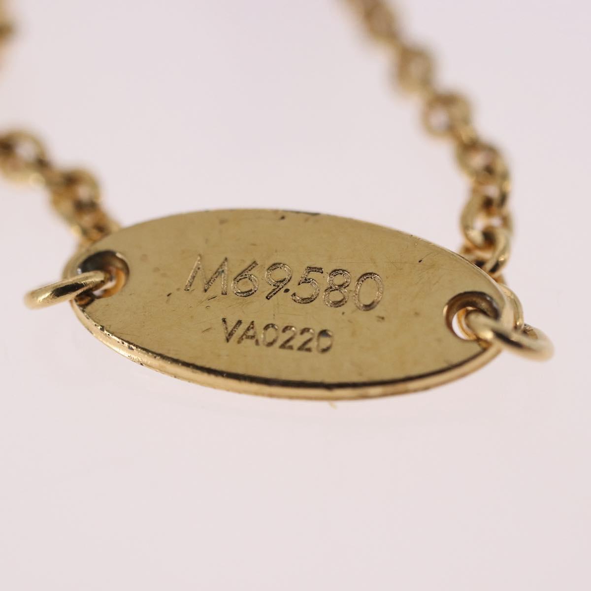 LOUIS VUITTON Brassley Essential V California Bracelet Gold M69580 Auth 182949M