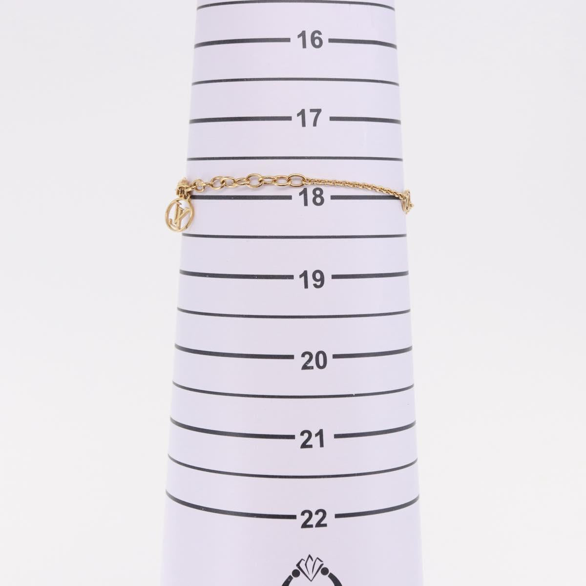 LOUIS VUITTON Brassley Essential V California Bracelet Gold M69580 Auth 182949M