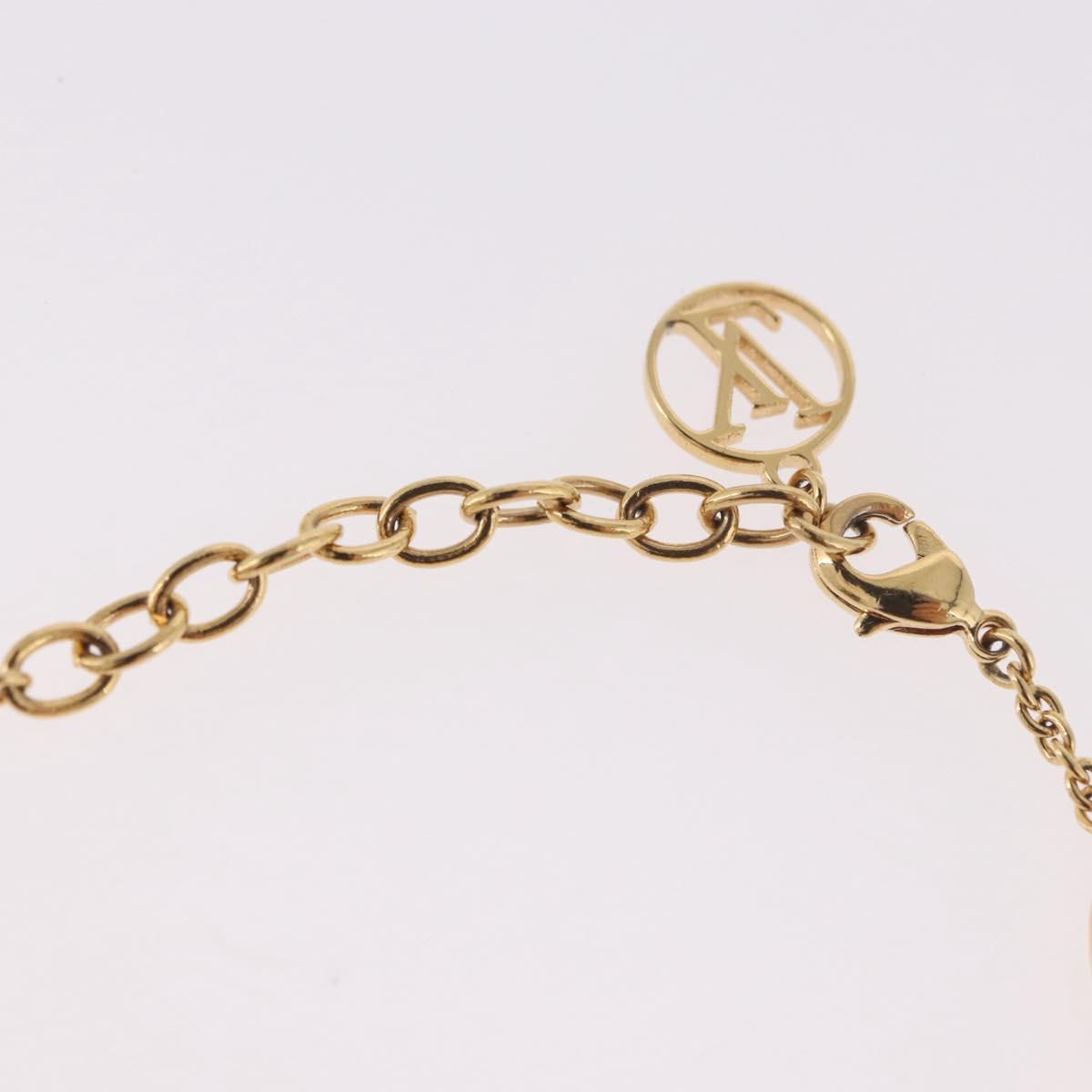 LOUIS VUITTON Brassley Essential V California Bracelet Gold M69580 Auth 182949M