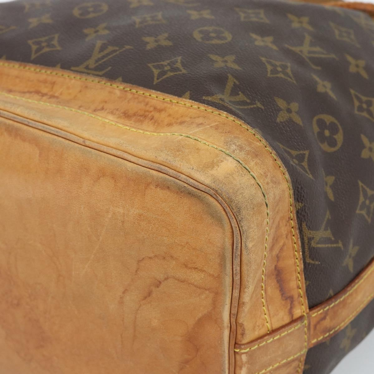 LOUIS VUITTON Monogram Noe Shoulder Bag M42224 LV Auth 182961
