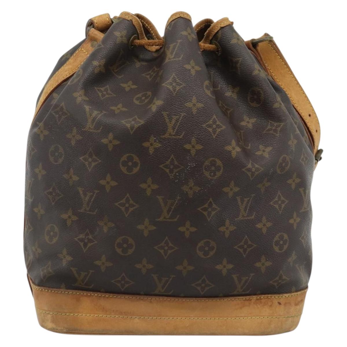 LOUIS VUITTON Monogram Noe Shoulder Bag M42224 LV Auth 182961
