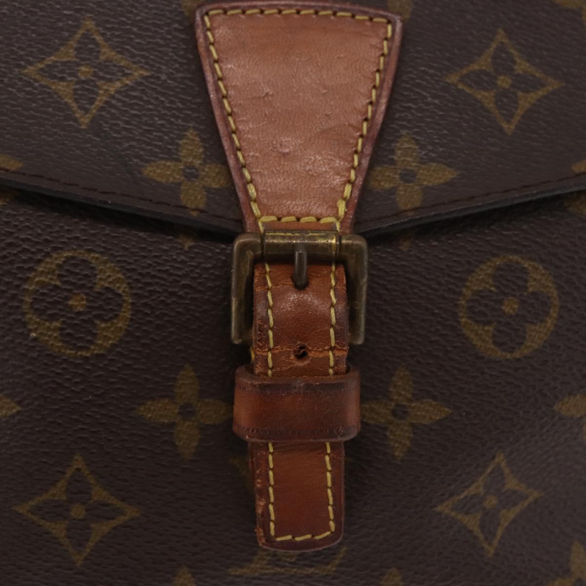 LOUIS VUITTON Monogram Jeune Fille PM Shoulder Bag M51227 LV Auth 182967
