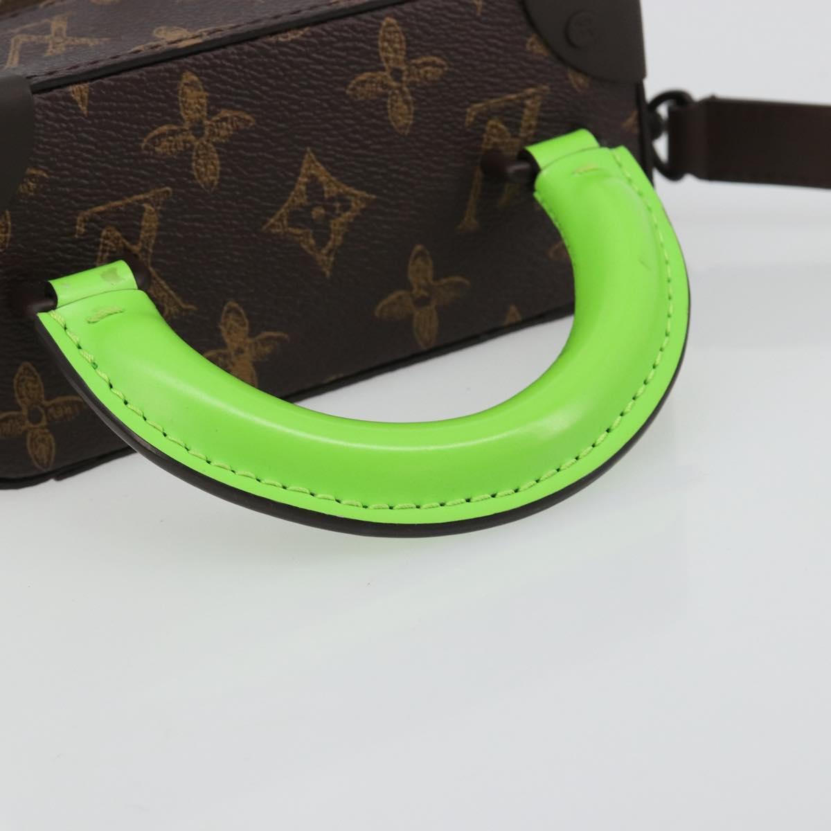 LOUIS VUITTON Monogram Vertical Box Trunk Shoulder Bag M59664 LV Auth 182968M