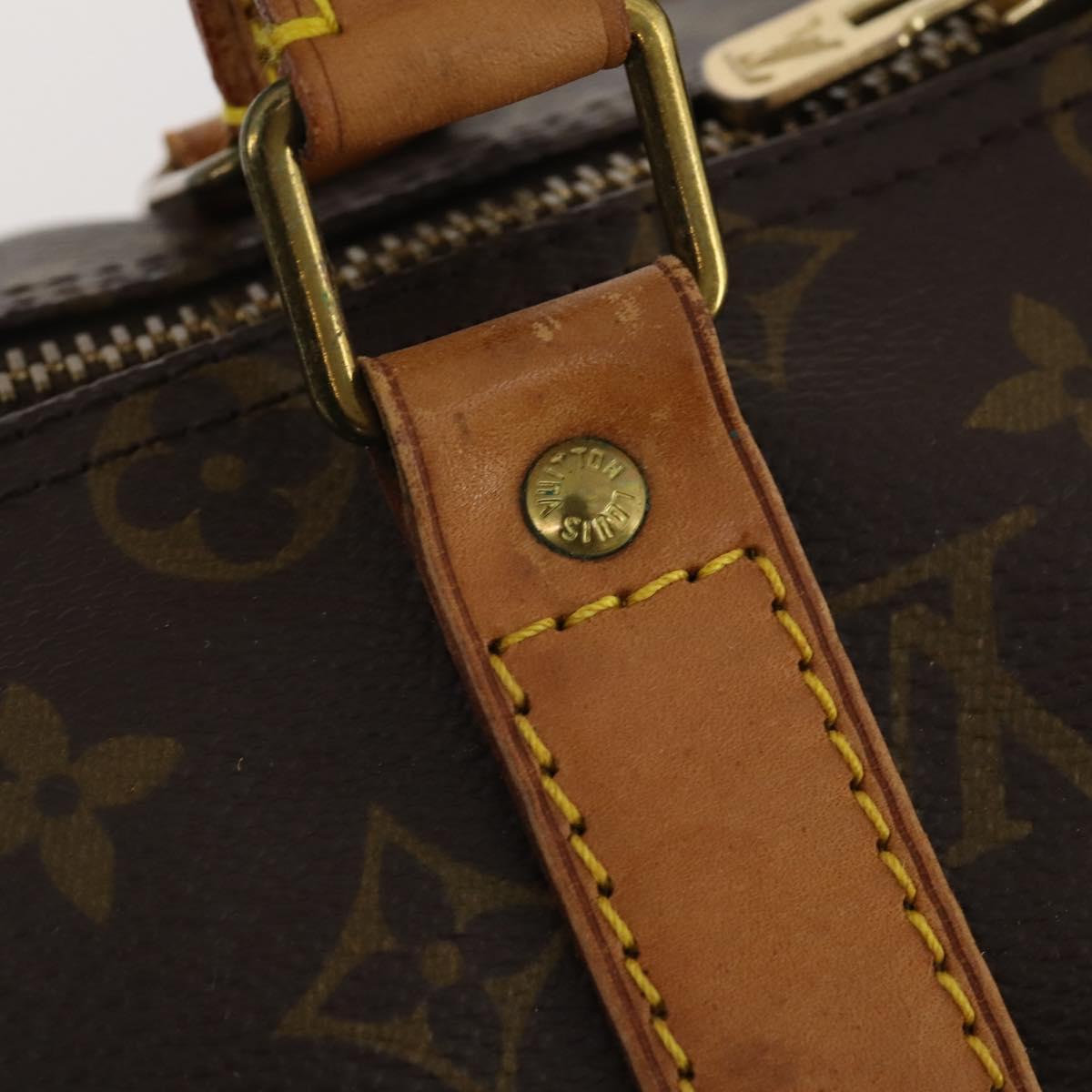 LOUIS VUITTON Monogram Keepall 45 Boston Bag M41428 LV Auth 182994A