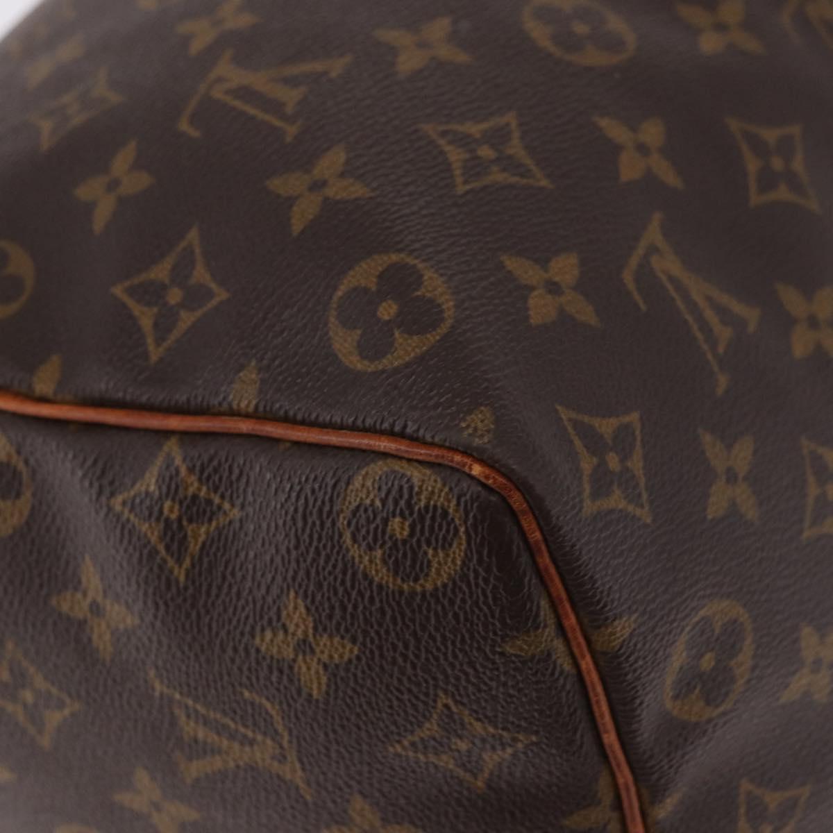 LOUIS VUITTON Monogram Speedy 35 Hand Bag M41524 LV Auth 183027A