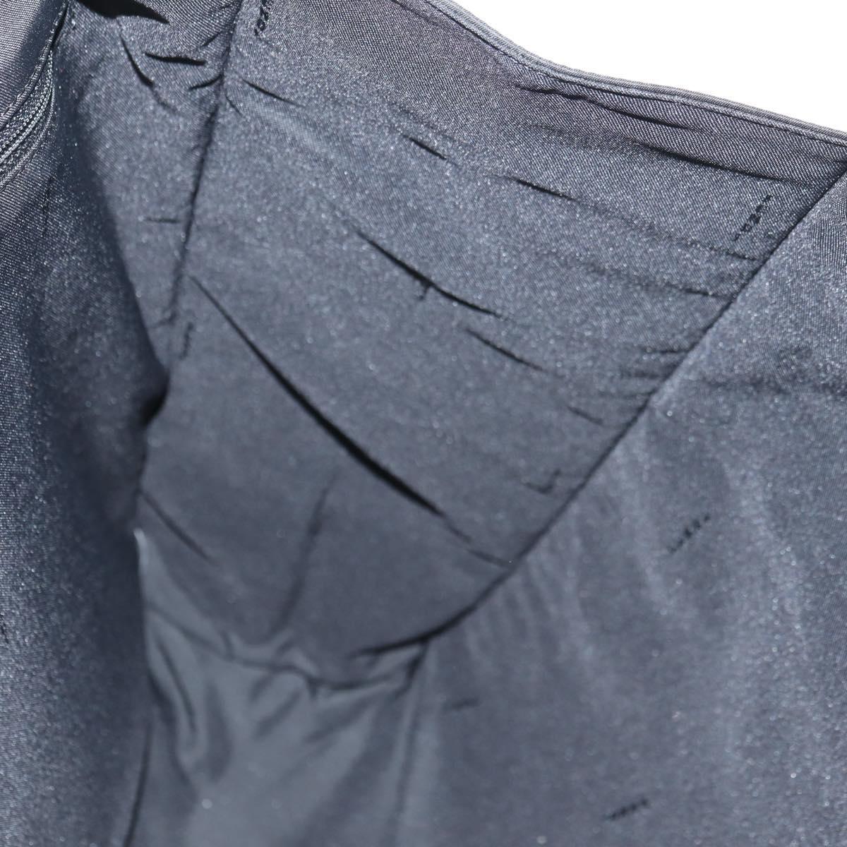FENDI Monster Bugs Tote Bag Nylon Black Silver Auth 183030M