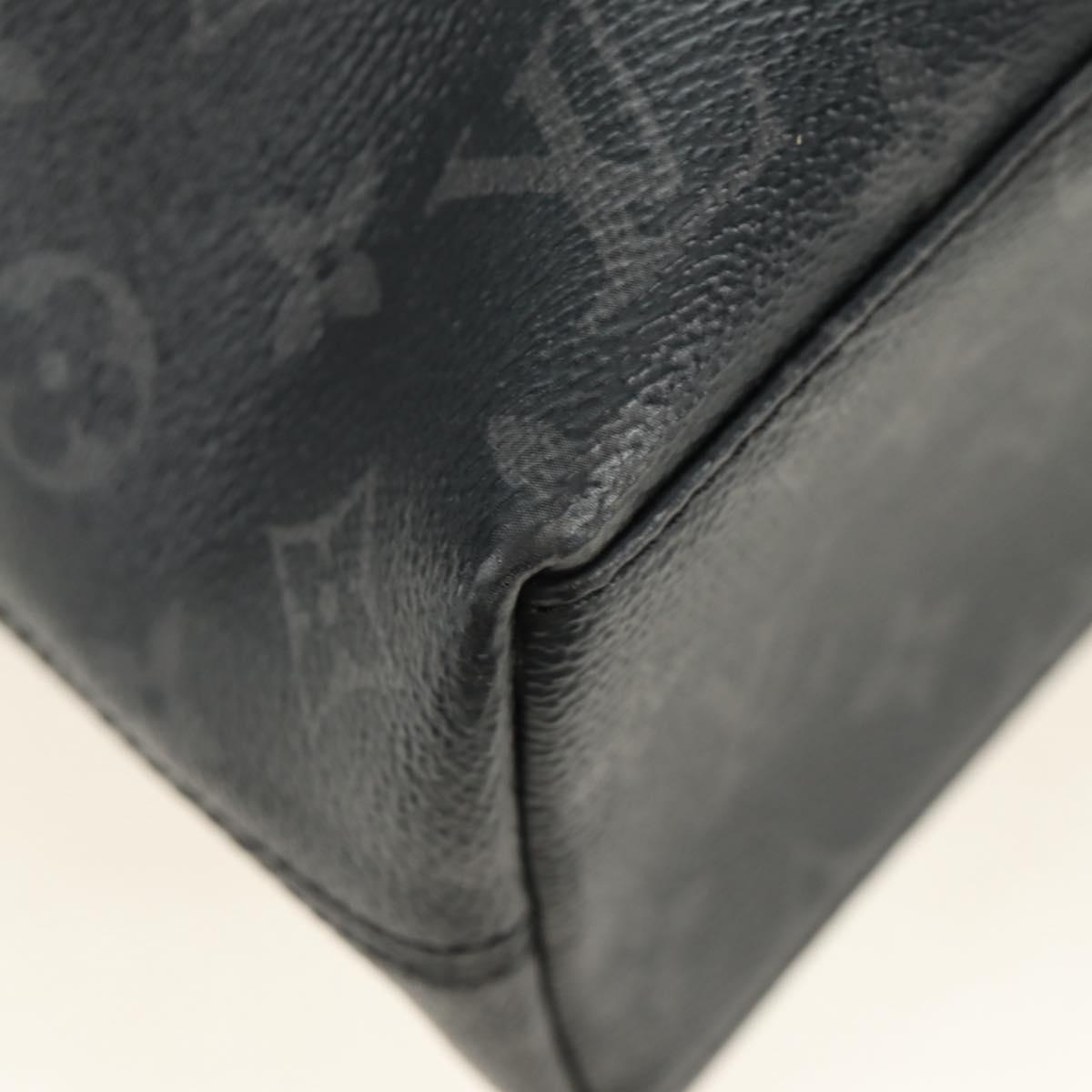 LOUIS VUITTON Monogram Eclipse Explorer Business Bag M40566 LV Auth 183042A