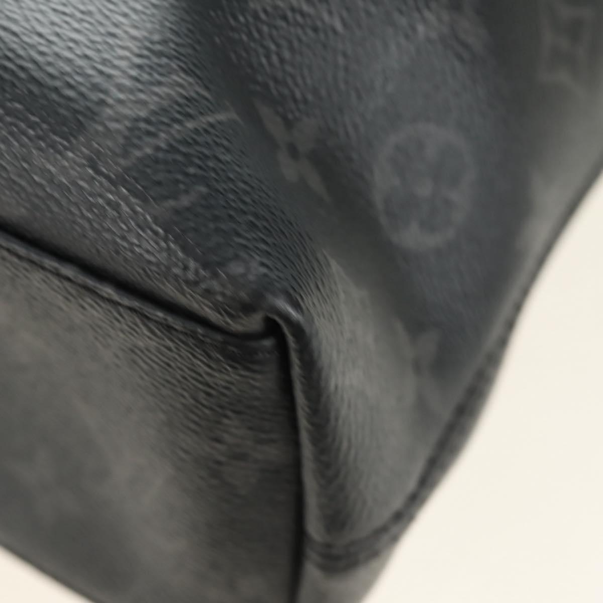 LOUIS VUITTON Monogram Eclipse Explorer Business Bag M40566 LV Auth 183042A