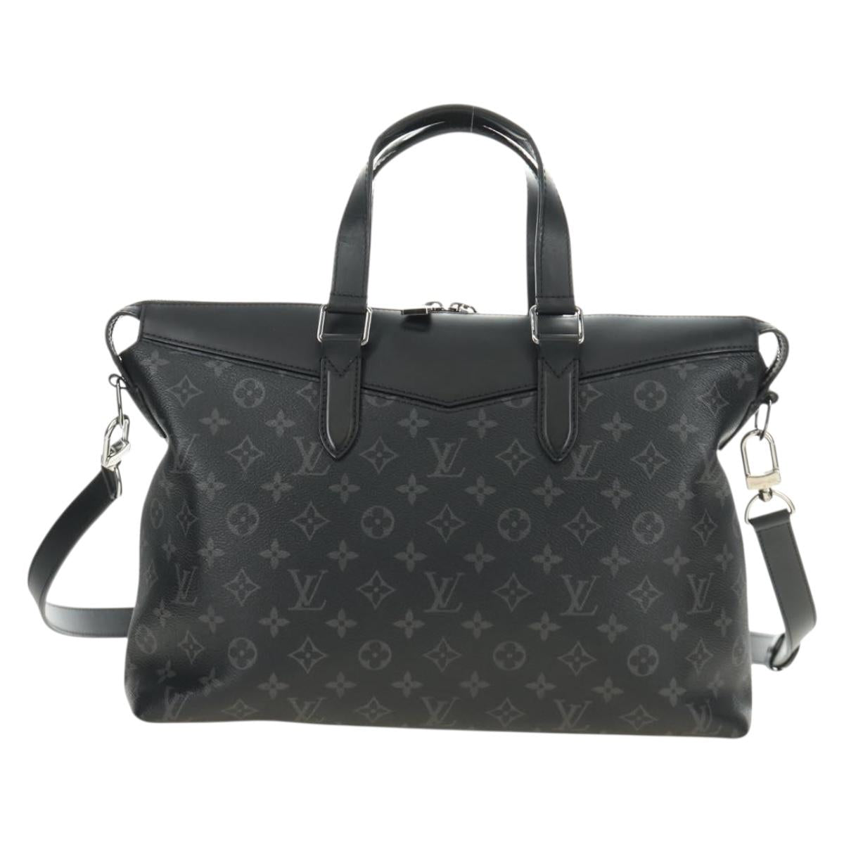 LOUIS VUITTON Monogram Eclipse Explorer Business Bag M40566 LV Auth 183042A