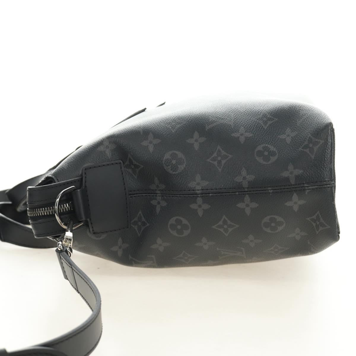 LOUIS VUITTON Monogram Eclipse Explorer Business Bag M40566 LV Auth 183042A