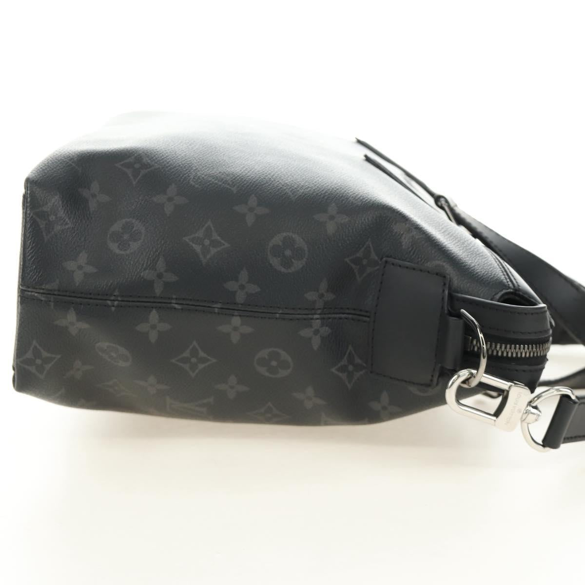 LOUIS VUITTON Monogram Eclipse Explorer Business Bag M40566 LV Auth 183042A