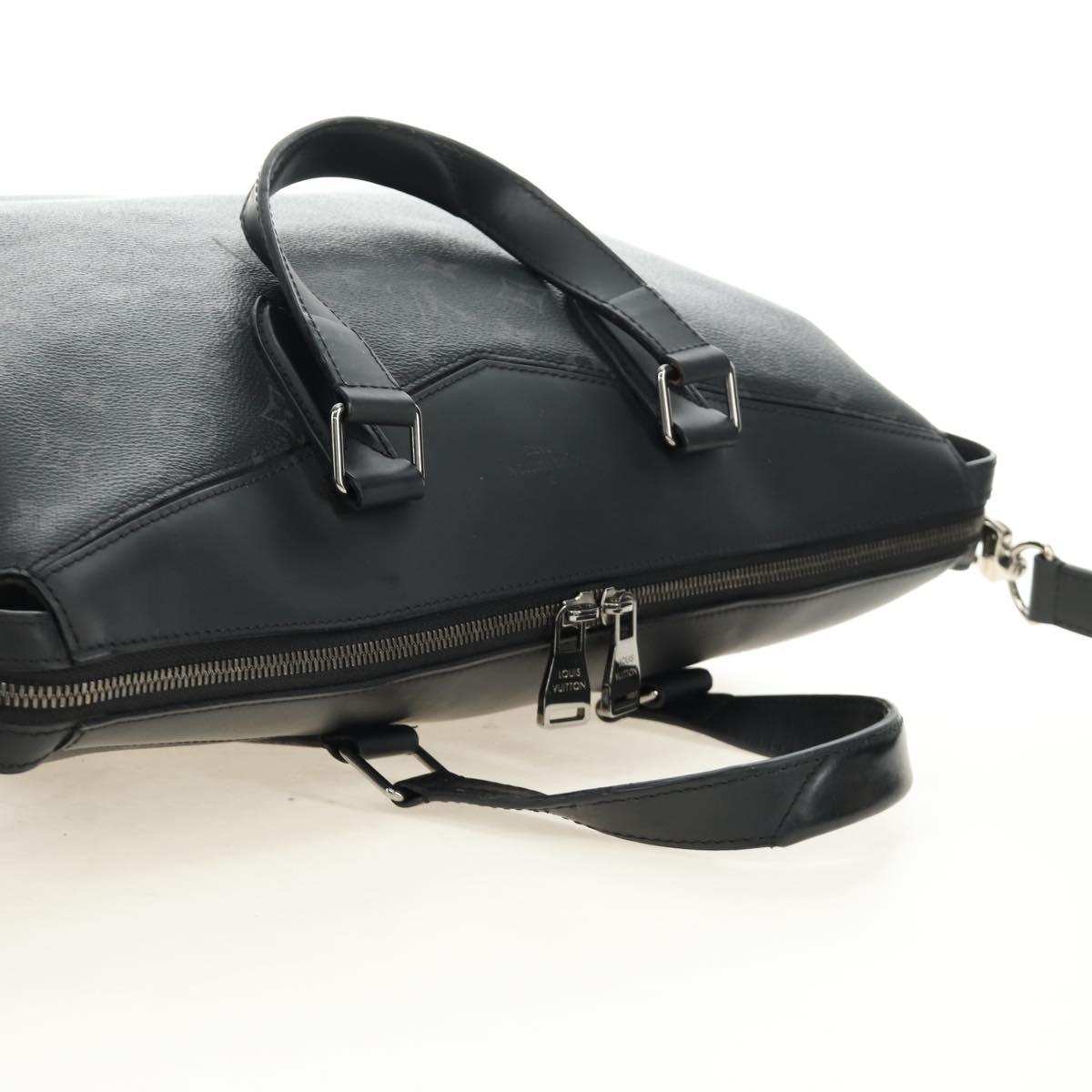 LOUIS VUITTON Monogram Eclipse Explorer Business Bag M40566 LV Auth 183042A
