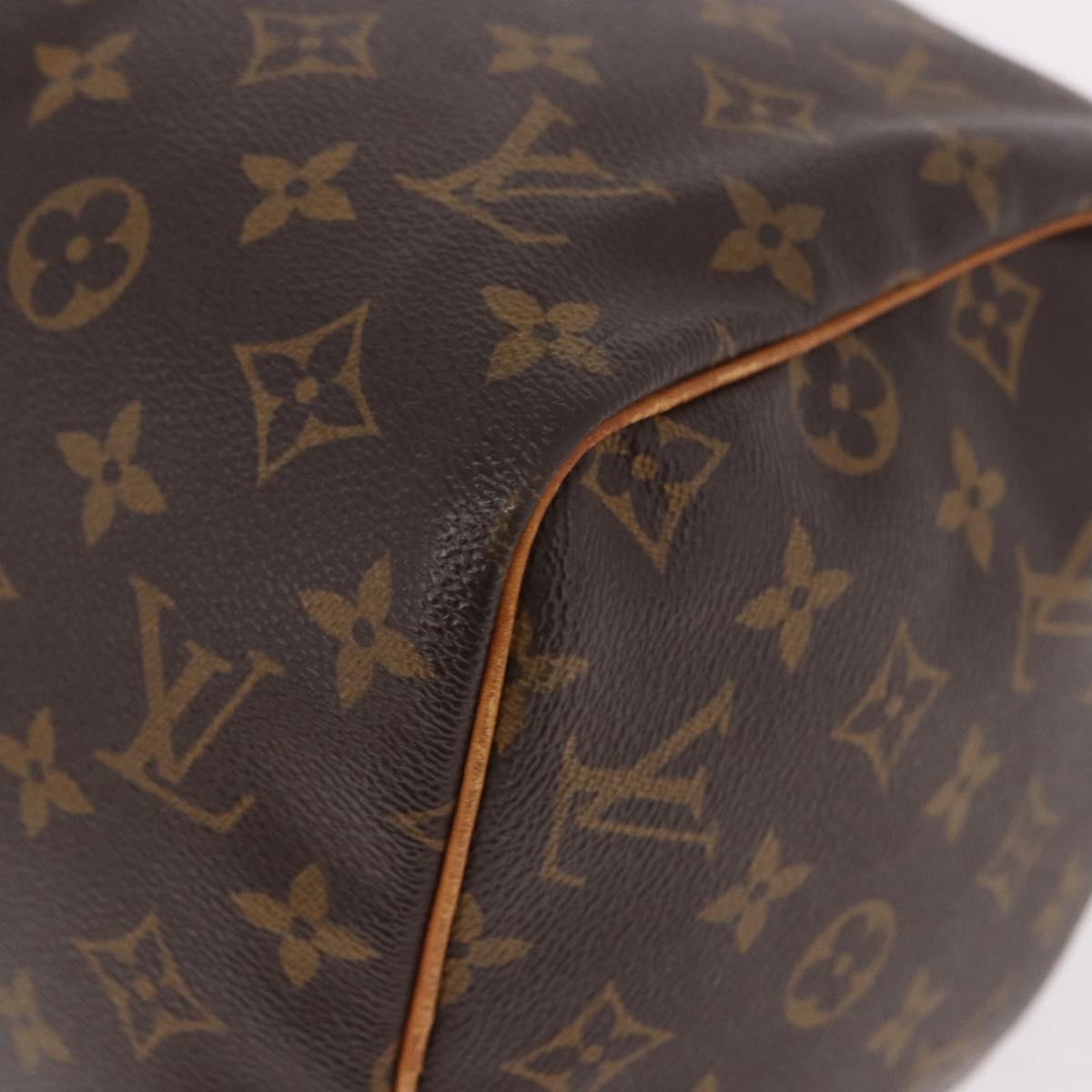 LOUIS VUITTON Monogram Speedy 30 Hand Bag M41526 LV Auth 183067A