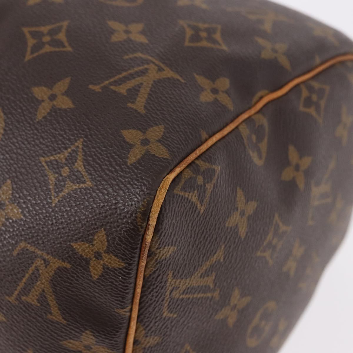 LOUIS VUITTON Monogram Speedy 30 Hand Bag M41526 LV Auth 183067A