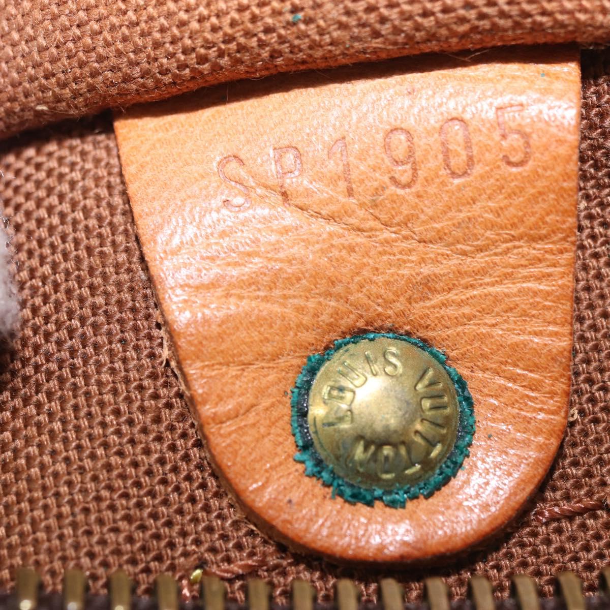 LOUIS VUITTON Monogram Speedy 30 Hand Bag M41526 LV Auth 183067A