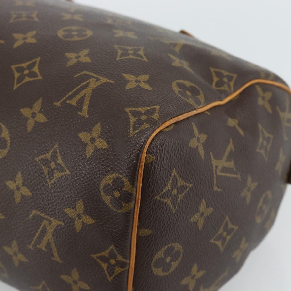 LOUIS VUITTON Monogram Speedy 30 Hand Bag M41526 LV Auth 183072A