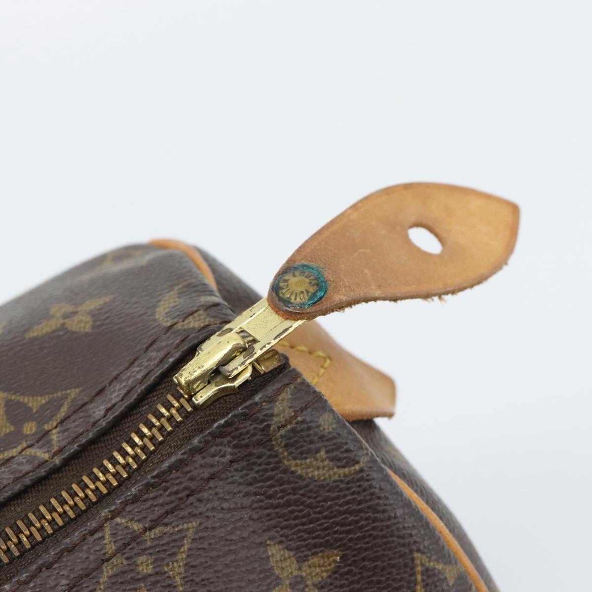 LOUIS VUITTON Monogram Speedy 30 Hand Bag M41526 LV Auth 183072A