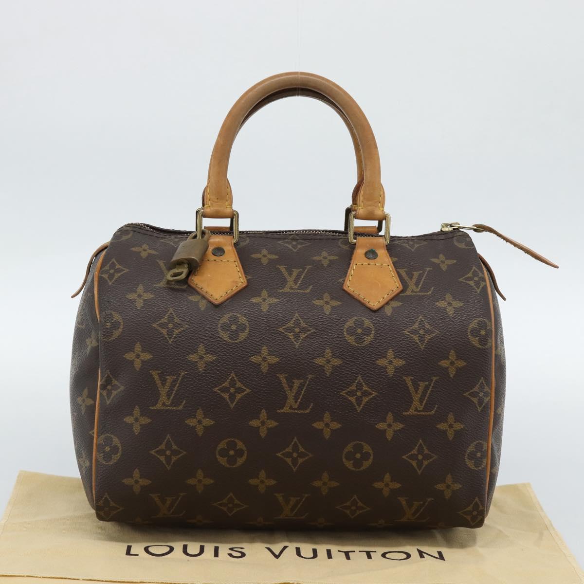 LOUIS VUITTON Monogram Speedy 30 Hand Bag M41526 LV Auth 183072A