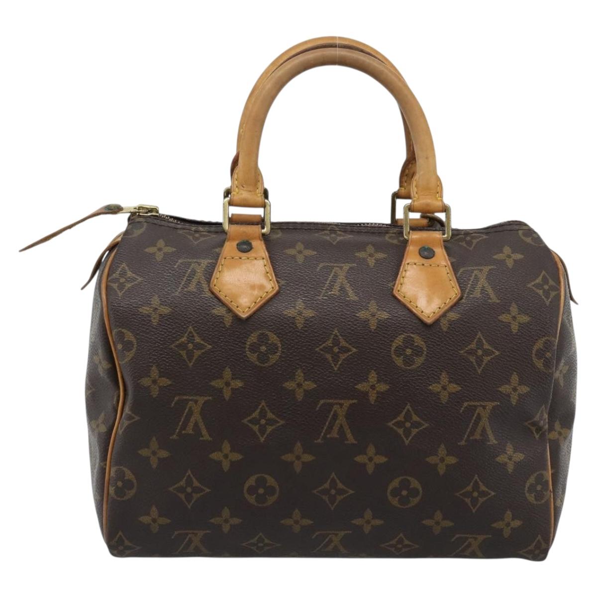 LOUIS VUITTON Monogram Speedy 30 Hand Bag M41526 LV Auth 183072A