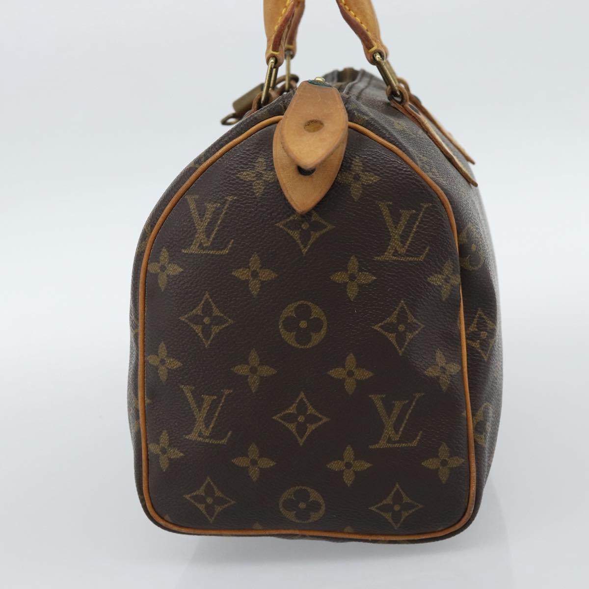 LOUIS VUITTON Monogram Speedy 30 Hand Bag M41526 LV Auth 183072A