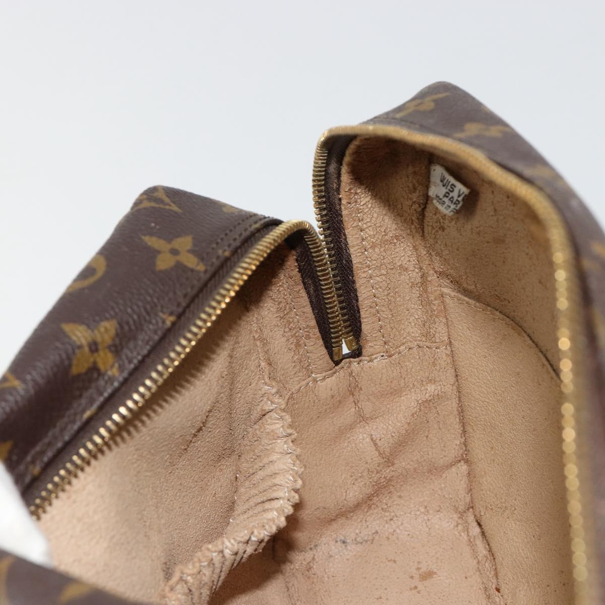 LOUIS VUITTON Monogram Trousse Toilette 28 Clutch Bag M47522 LV Auth 183073