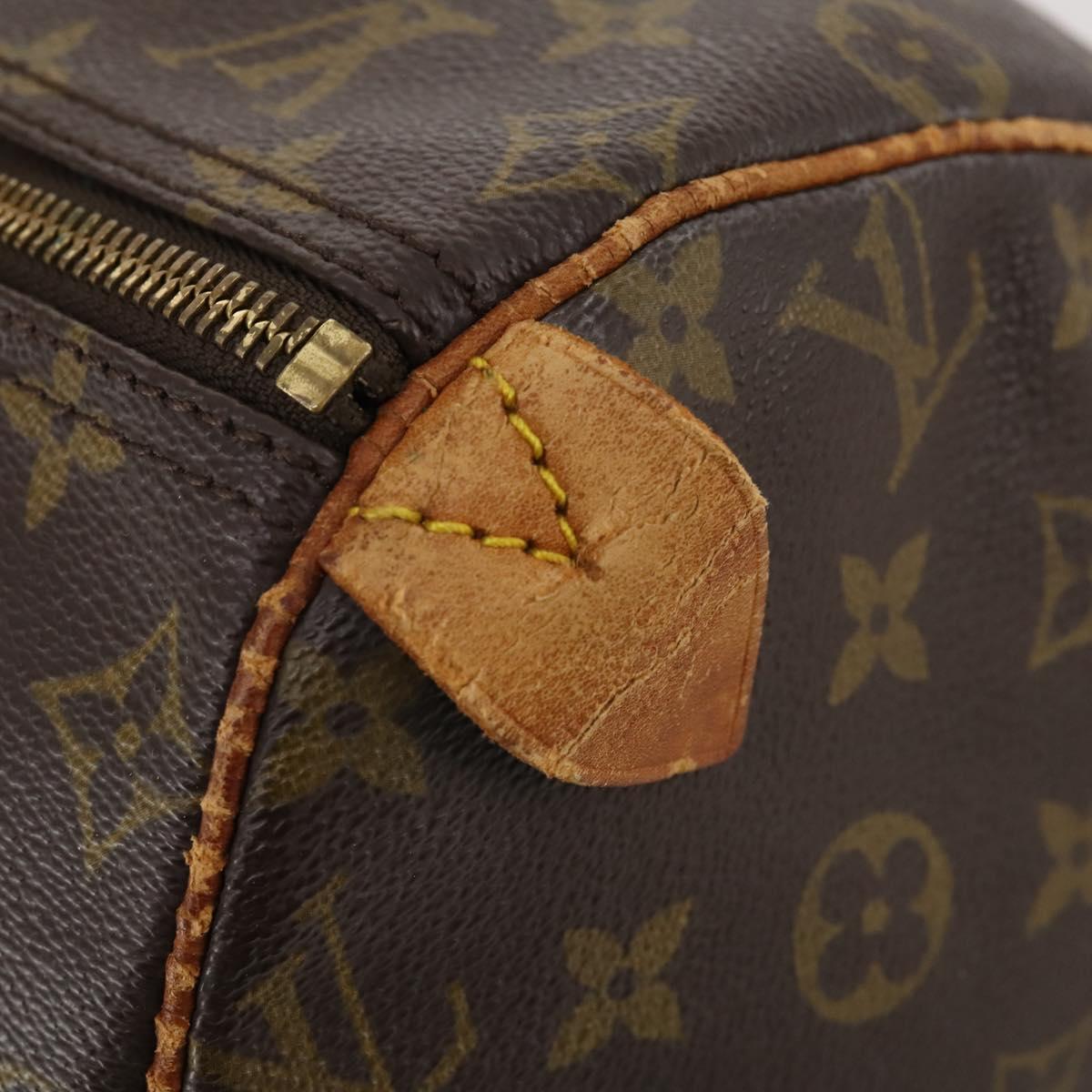 LOUIS VUITTON Monogram Speedy 40 Hand Bag M41522 LV Auth 183075